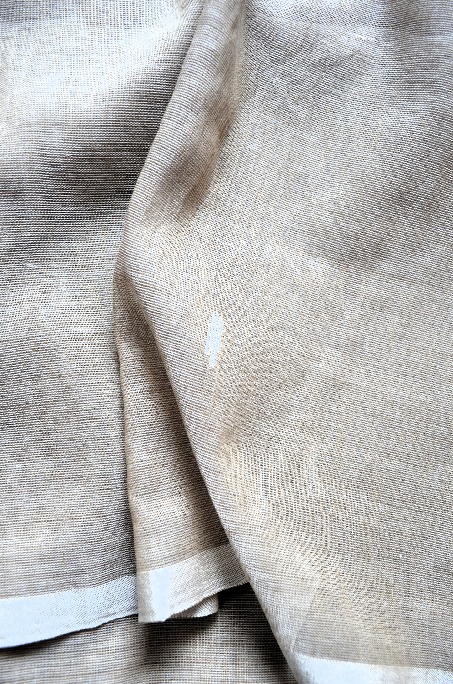 Cinnamon Buttery Mul Cotton Bengal Muslin Handloom Saree