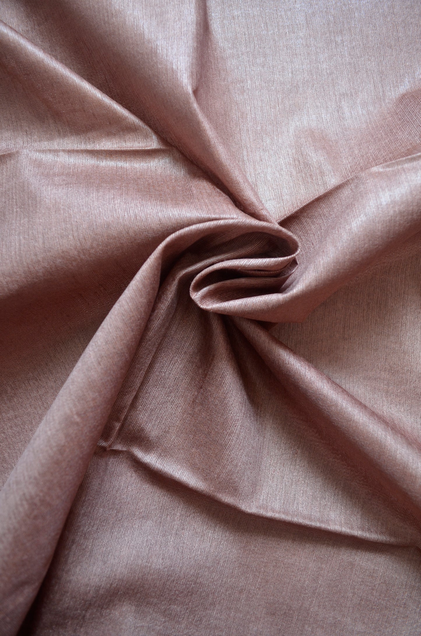 Brown Vegan Tussar Silk Handloom Saree