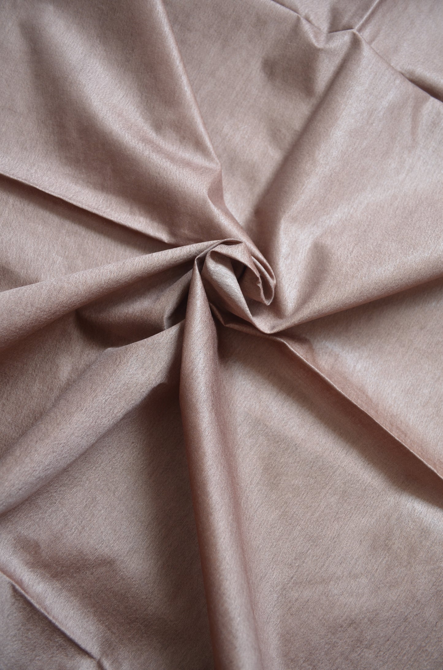 Brown Contemporary Thread Work Vegan Silk Handloom Saree