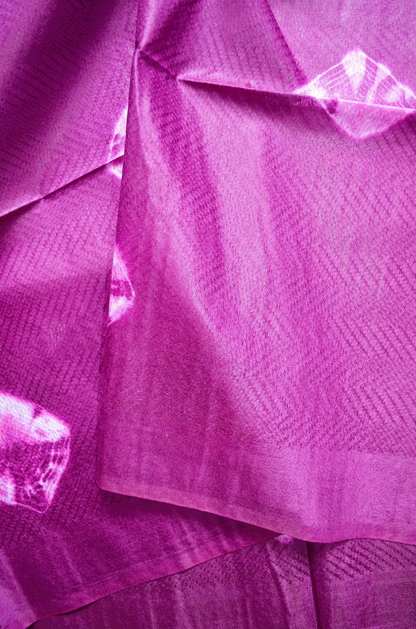 Purple Contemporary Jacquard Vegan Silk Handloom Saree