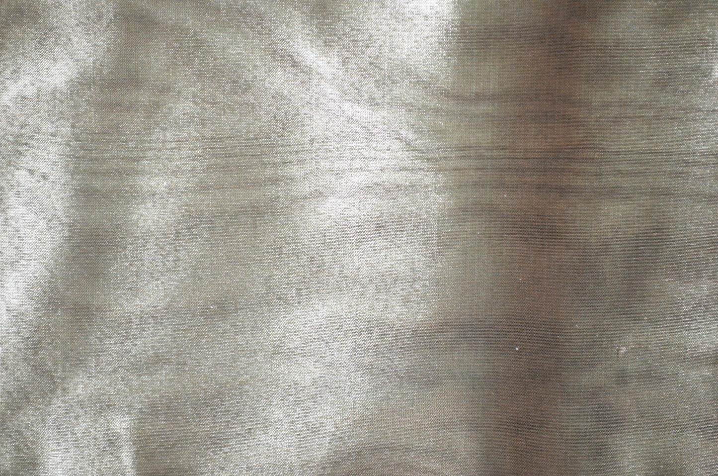 Black Plain Banarasi Tissue Silk Saree