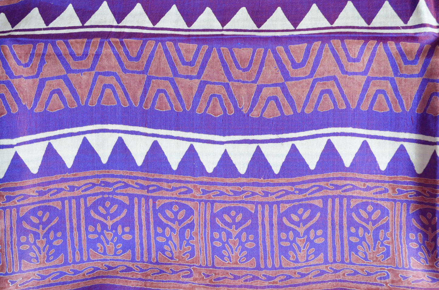 Purple Dual Tone Pure Silk Sonamukhi Handloom Saree