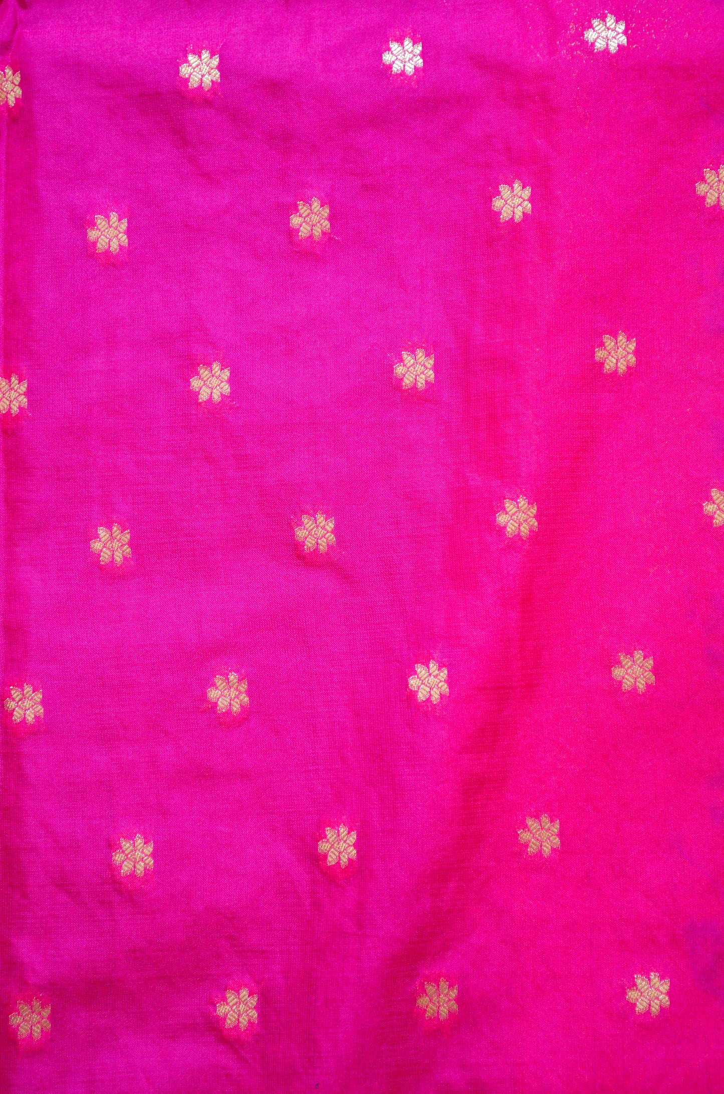 Purple Banarasi Silk Saree with Meenakari