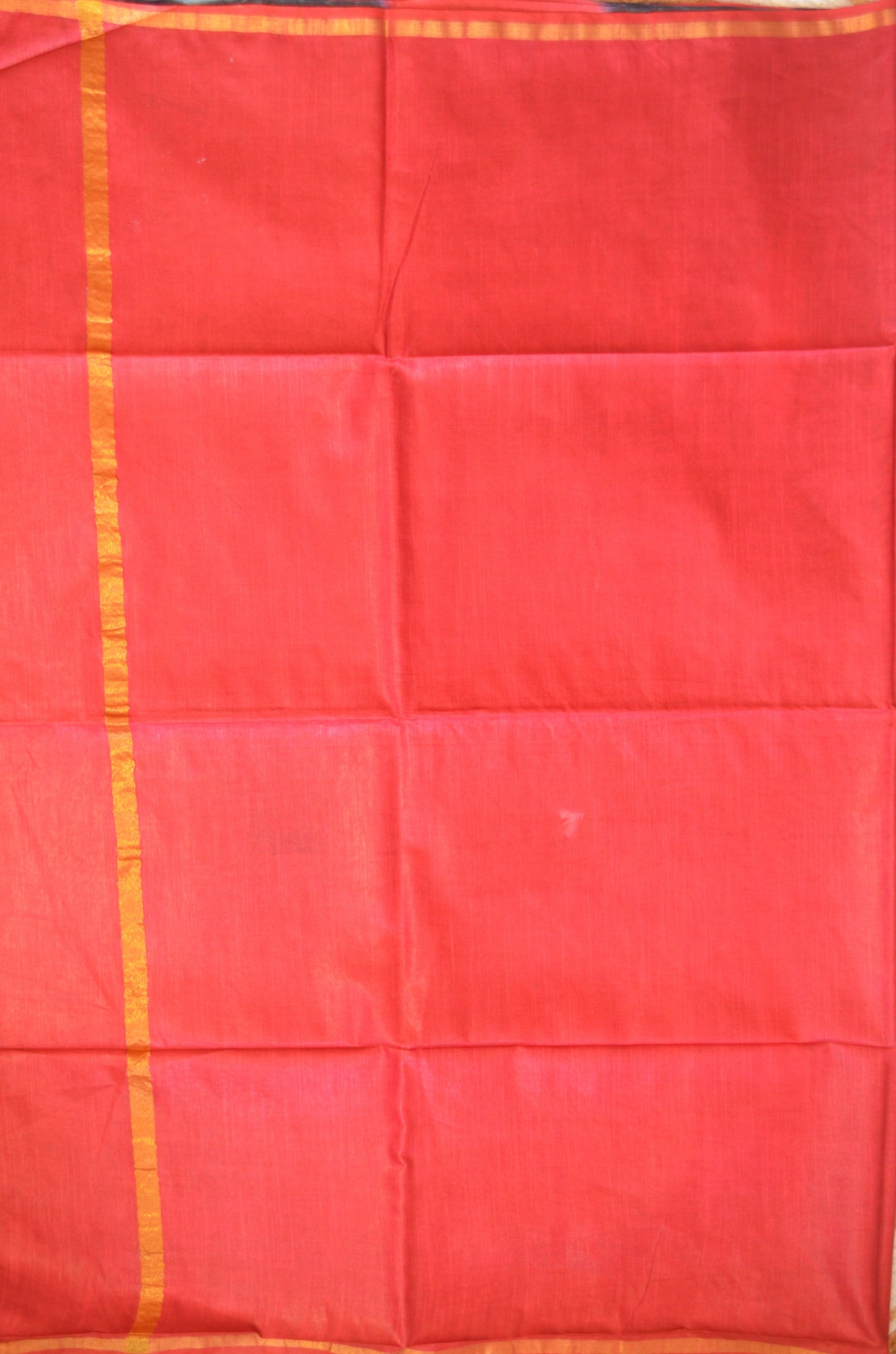 Magenta Shibori Vegan Silk Handloom Saree