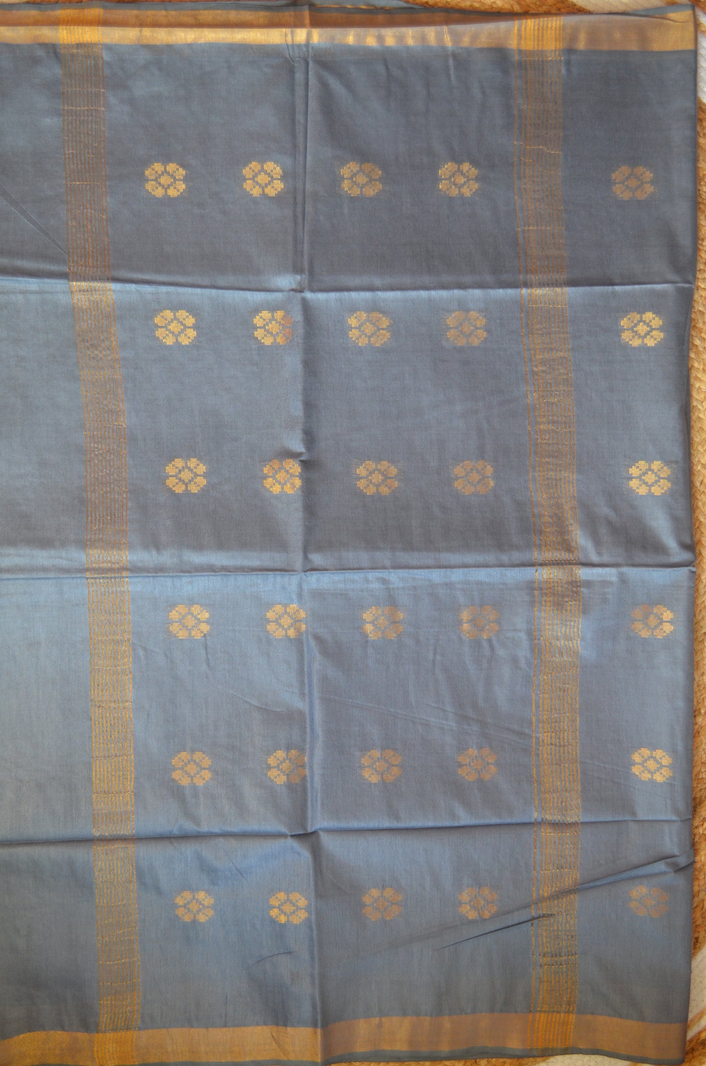 Bollywood Beauties - Steel Grey, Soft Vegan Silk Saree