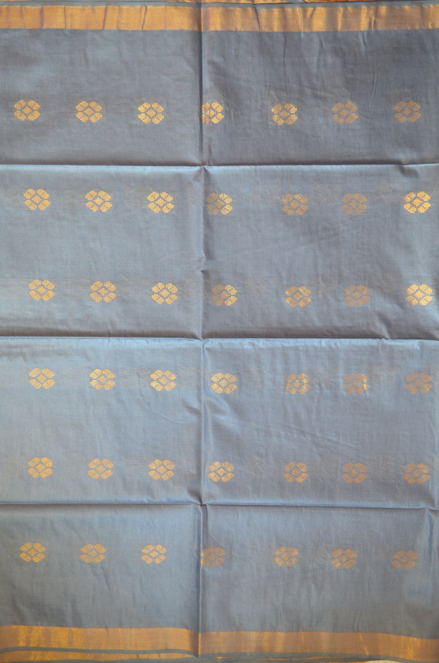 Bollywood Beauties - Steel Grey, Soft Vegan Silk Saree
