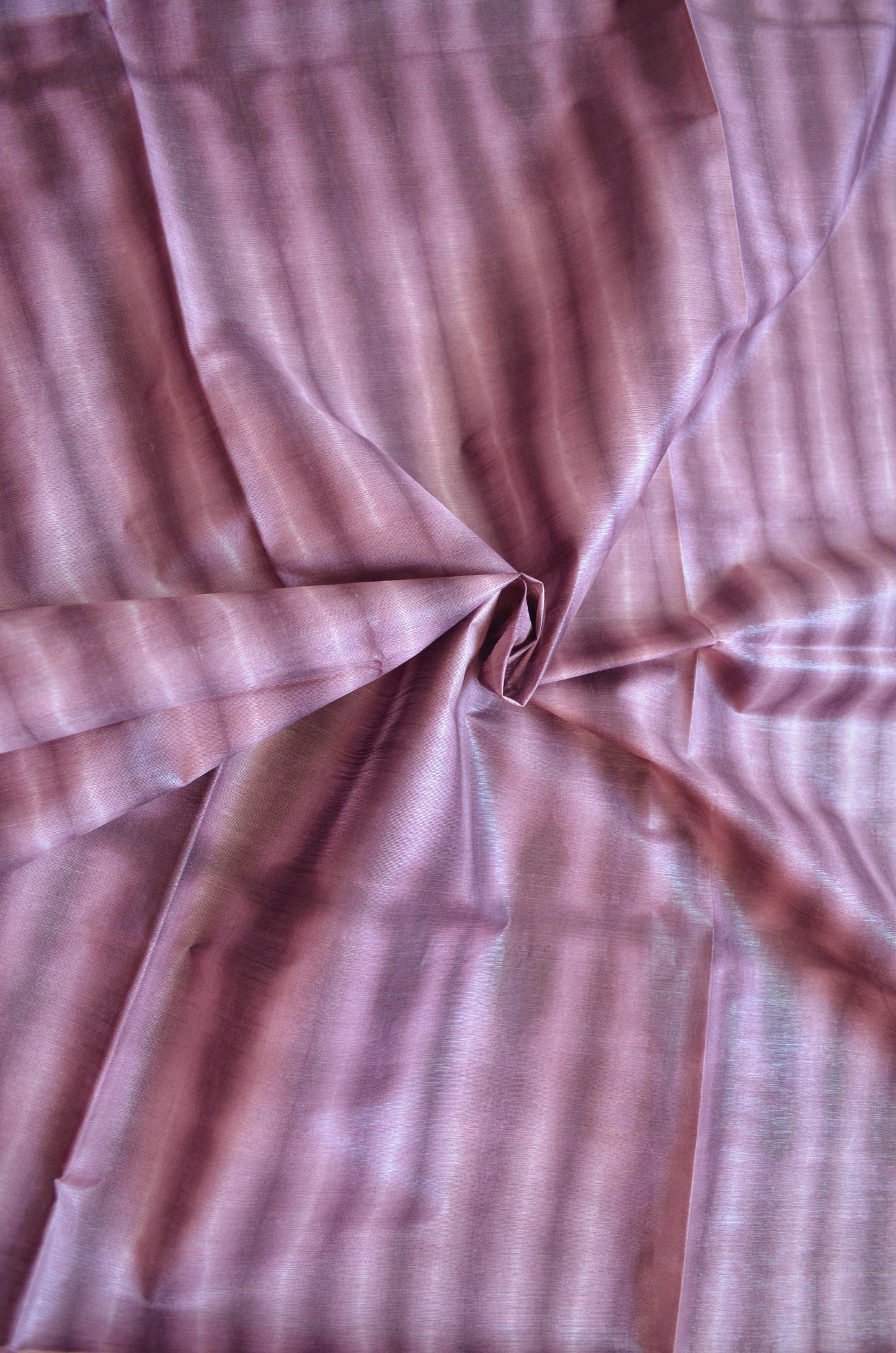 Wine Magenta Shibori Vegan Silk Handloom Saree