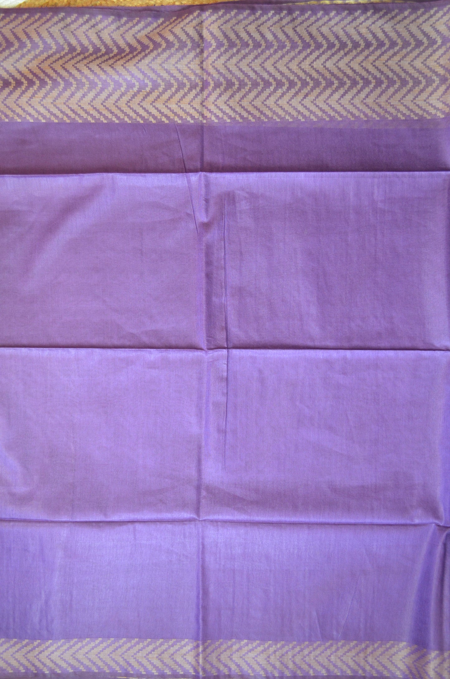 Purple Contemporary Vegan Silk Handloom Saree
