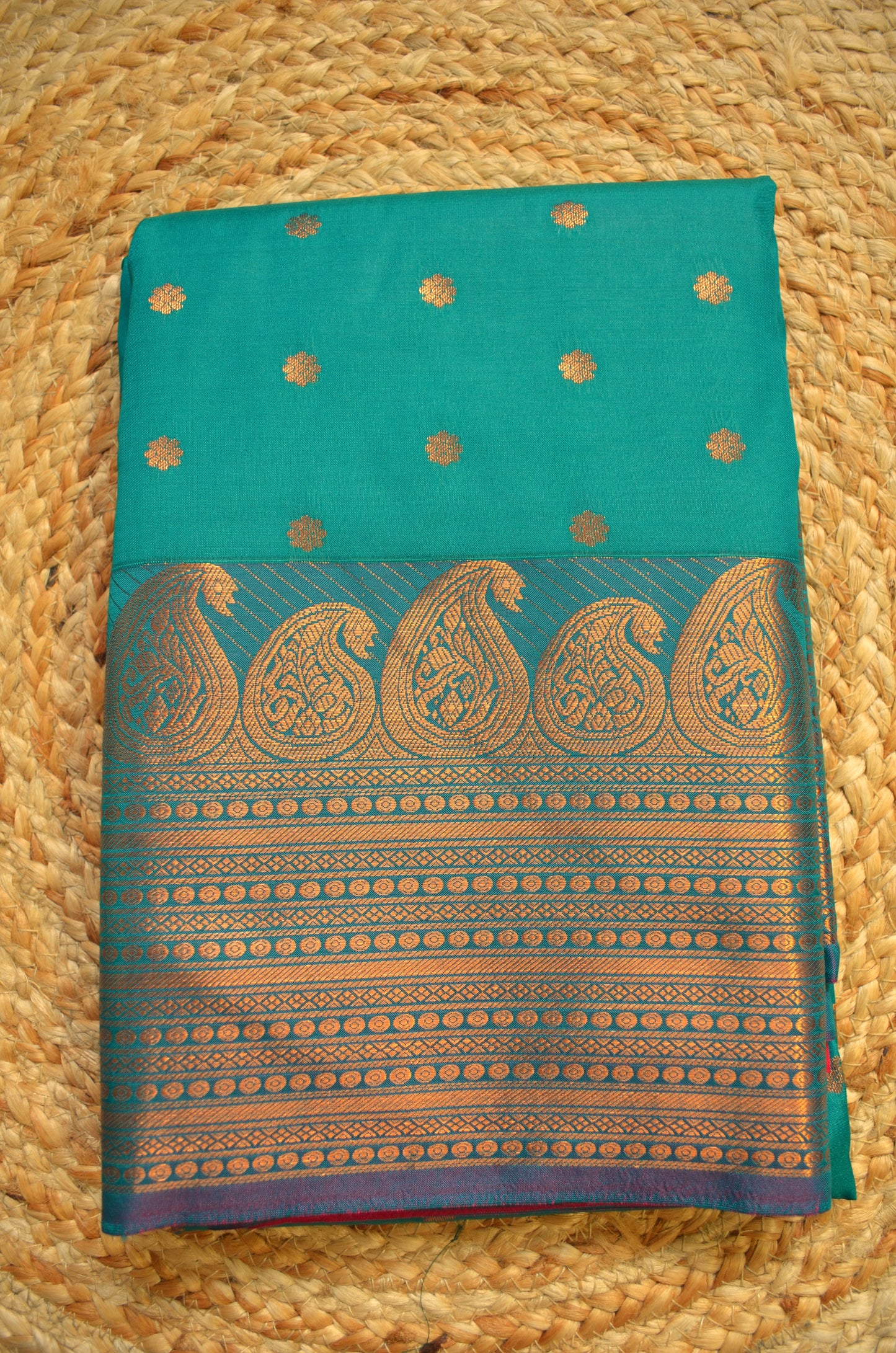 Green Kanjivaram Silk Saree