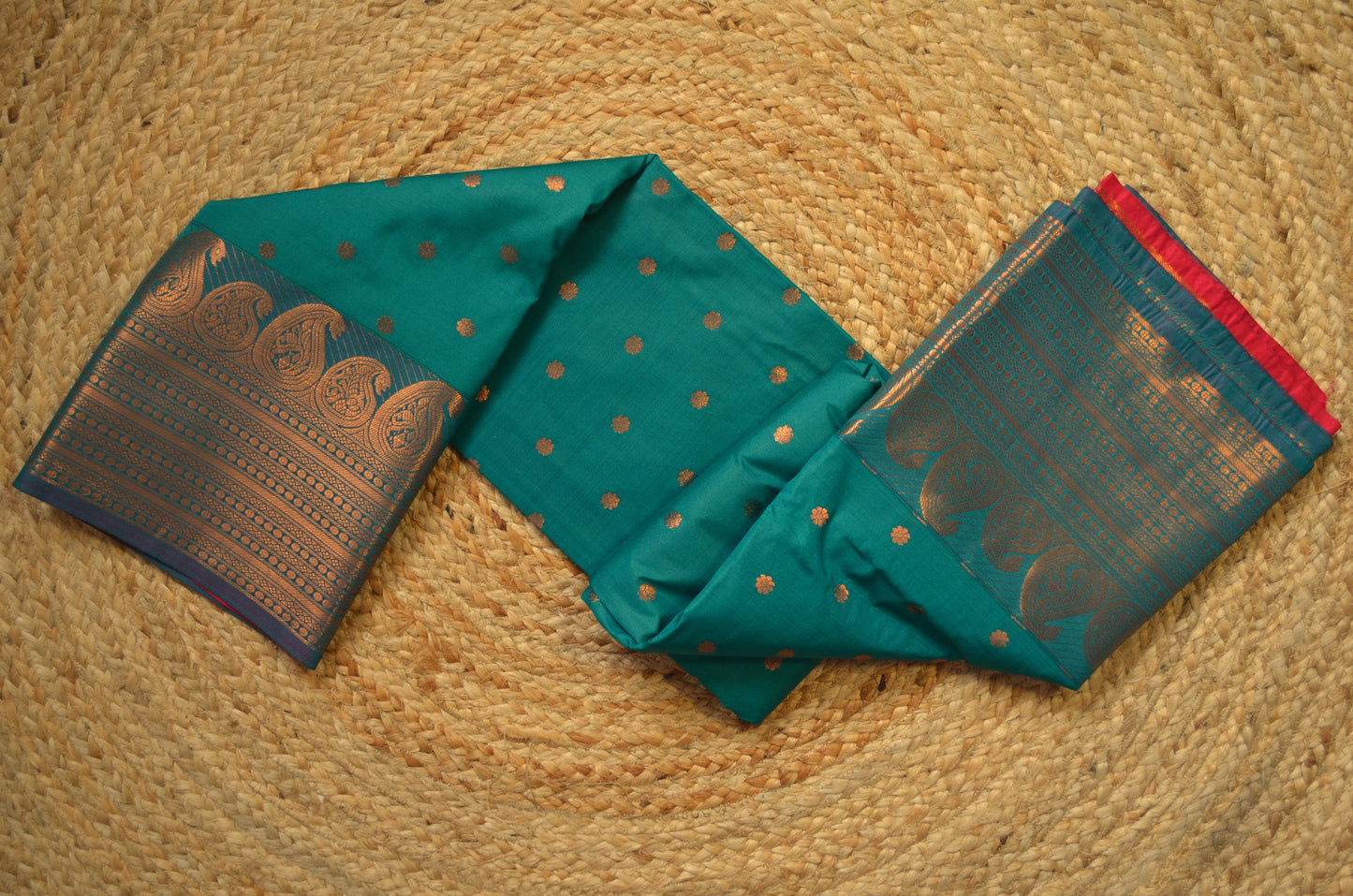 Green Kanjivaram Silk Saree