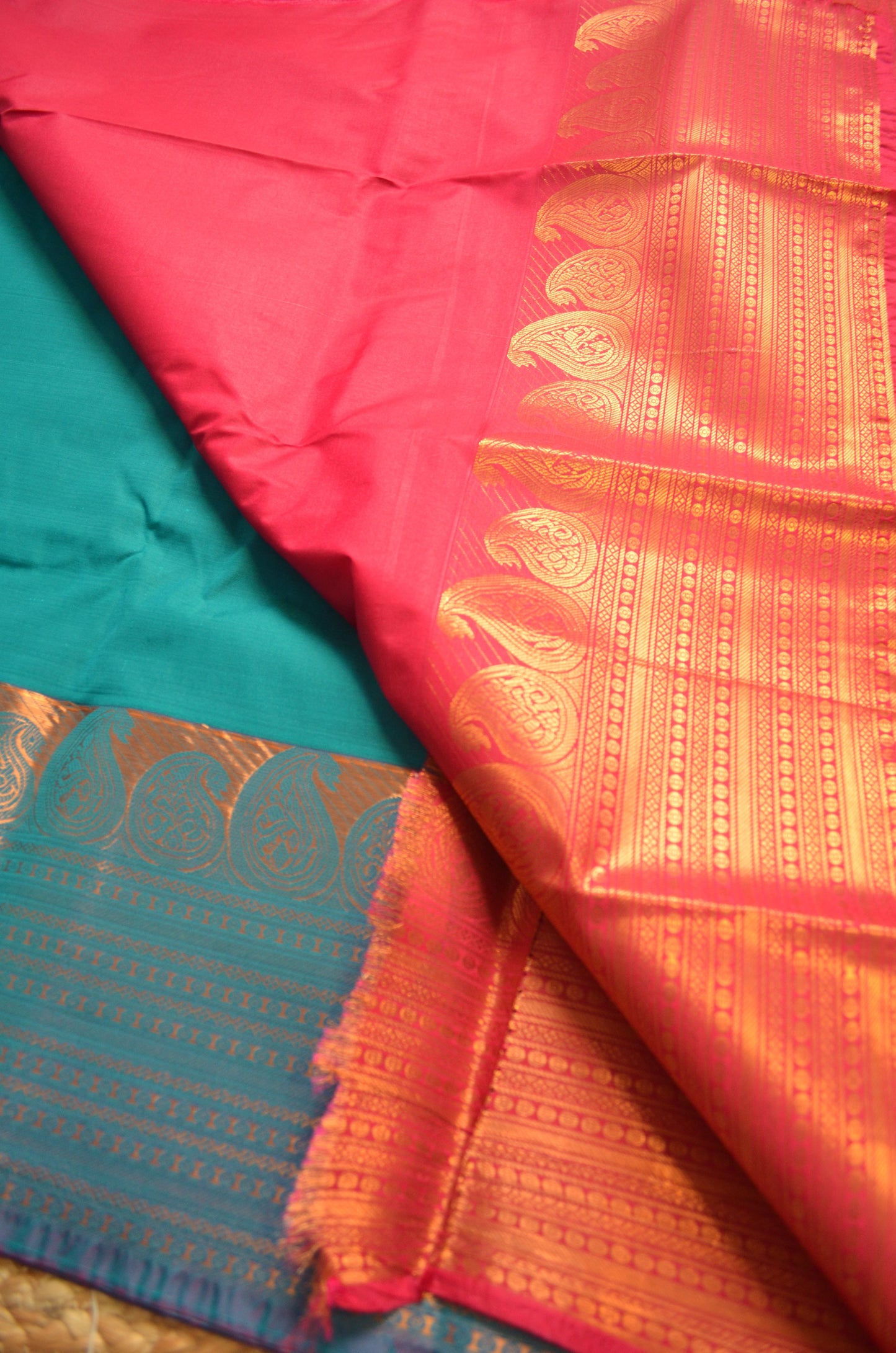 Green Kanjivaram Silk Saree