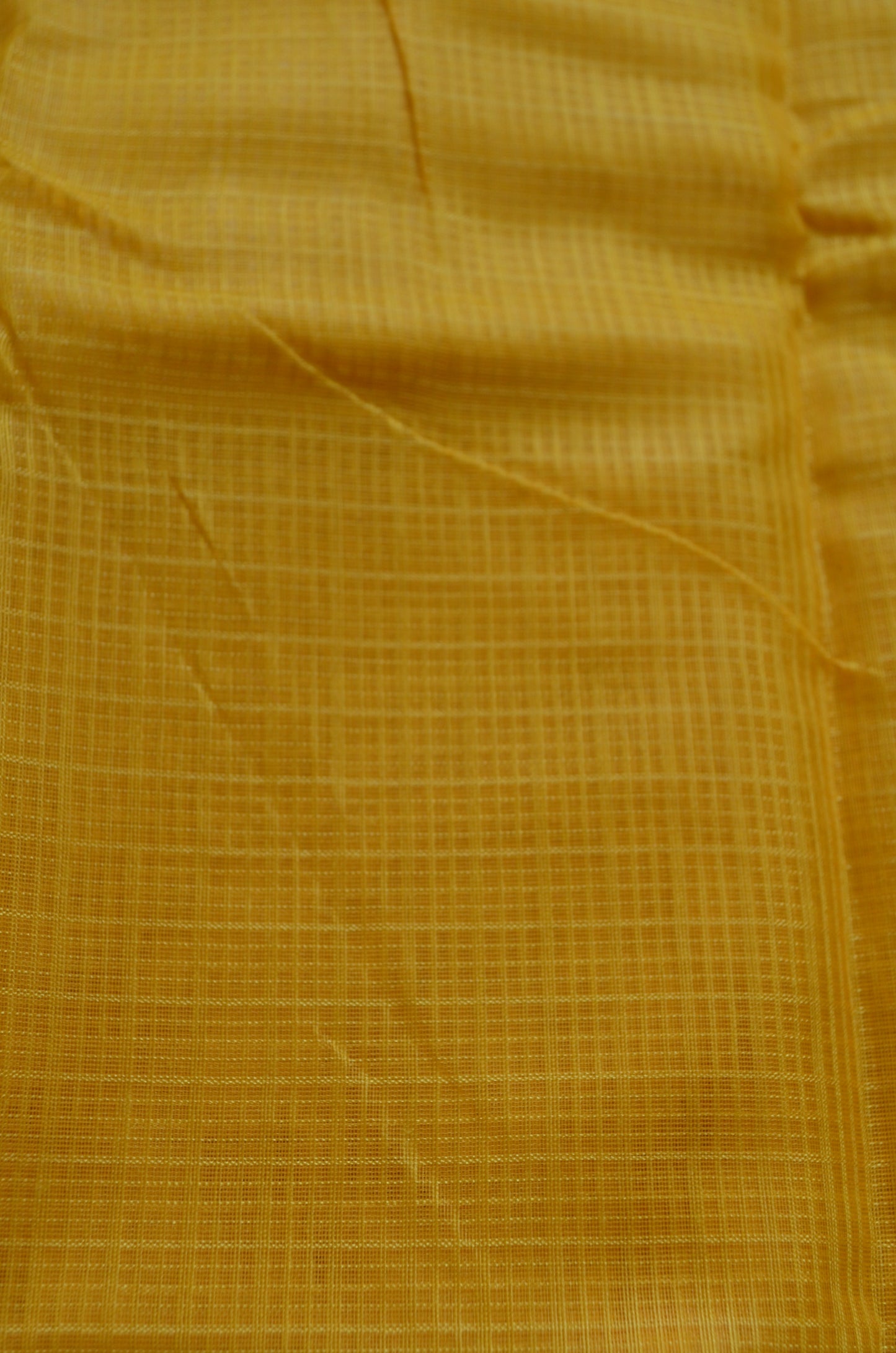 Yellow Magenta and Blue Kota Gadwal Cotton Silk Handloom Saree