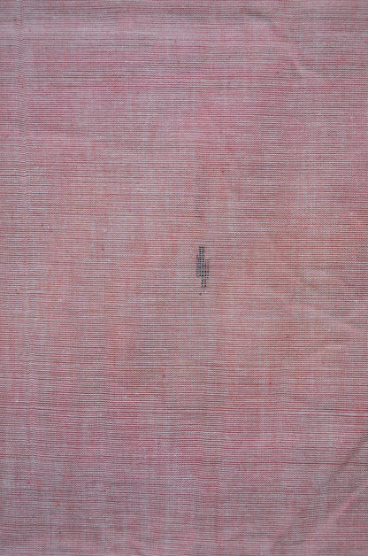 Red Buttery Mul Cotton Bengal Muslin Handloom Saree