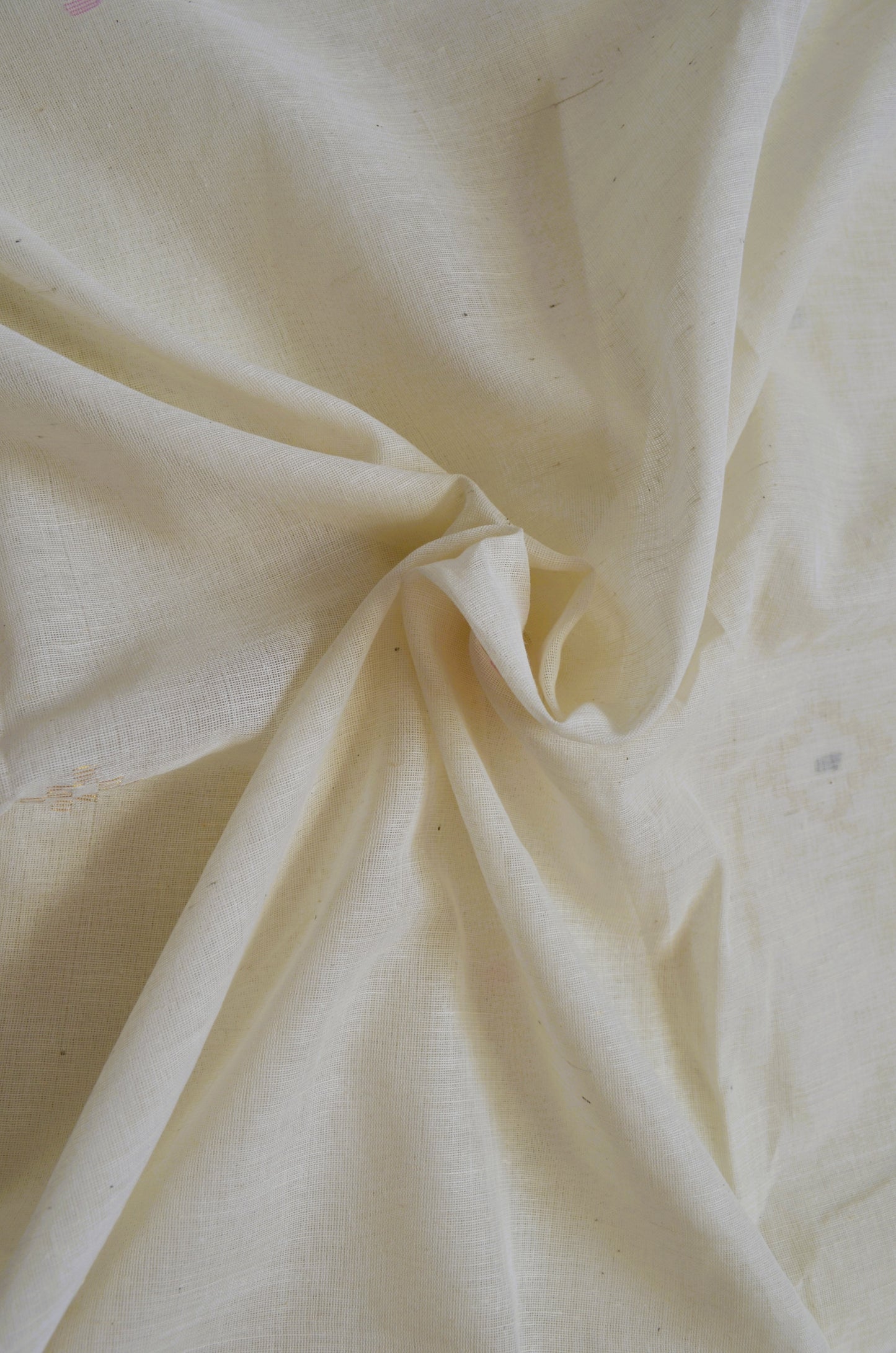 Off White Bengal Jamdani Handloom Saree
