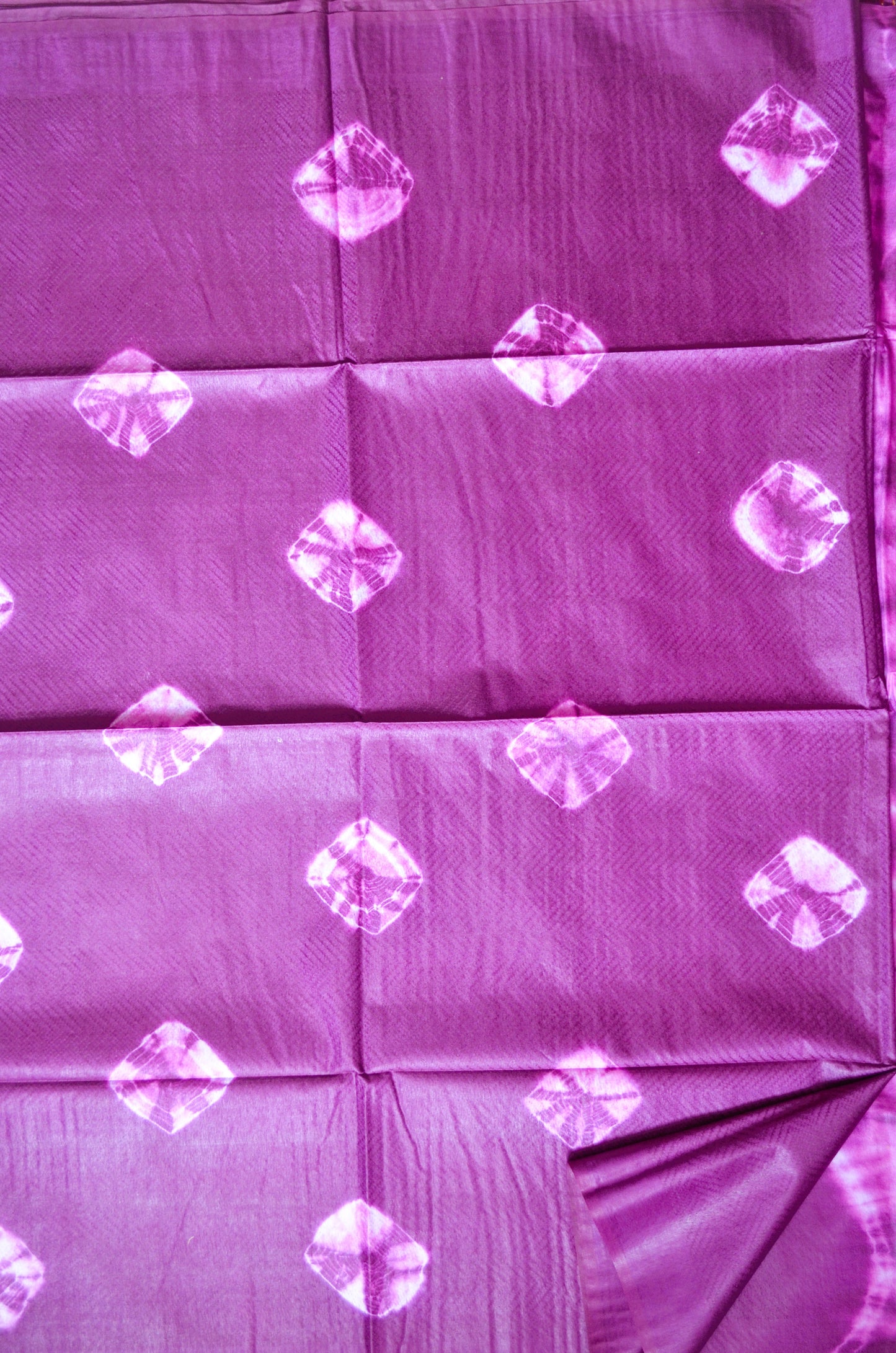 Purple Contemporary Jacquard Vegan Silk Handloom Saree