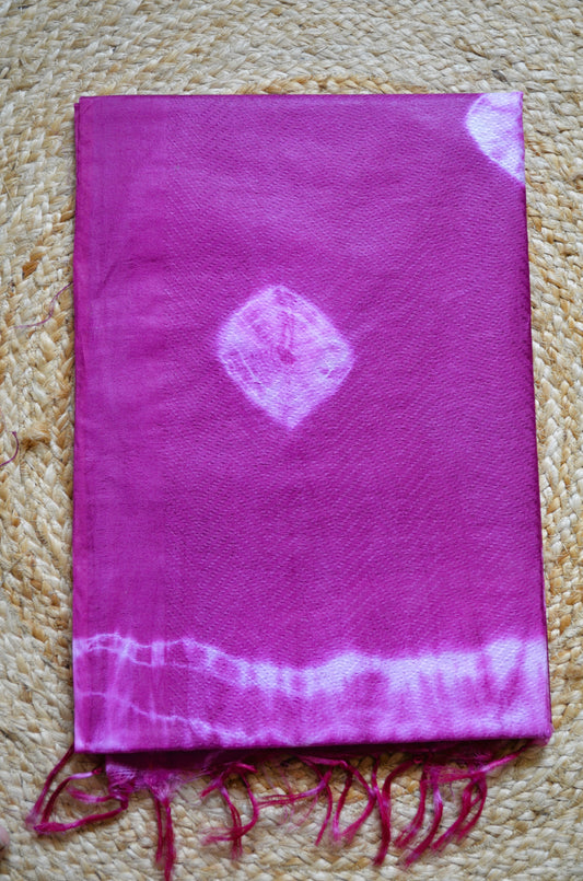 Rouge Contemporary Jacquard Vegan Silk Handloom Saree