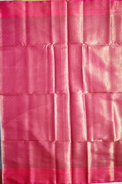 Steel Banarasi Silk Cotton Saree