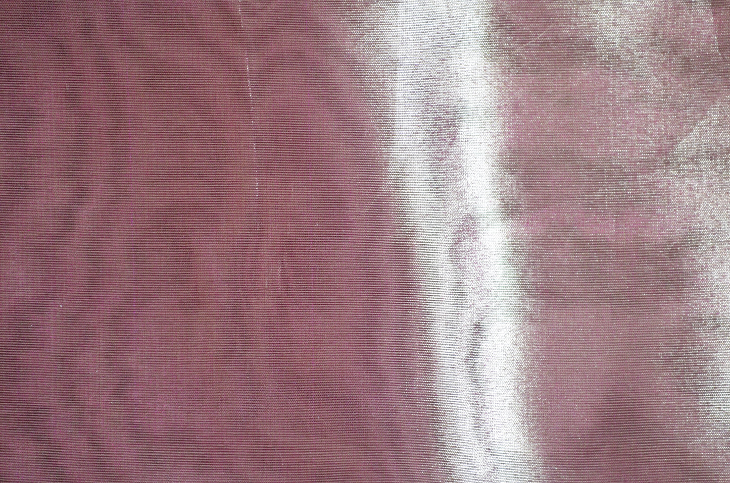 Purple Plain Banarasi Tissue Silk Saree