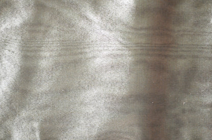 Black Plain Banarasi Tissue Silk Saree