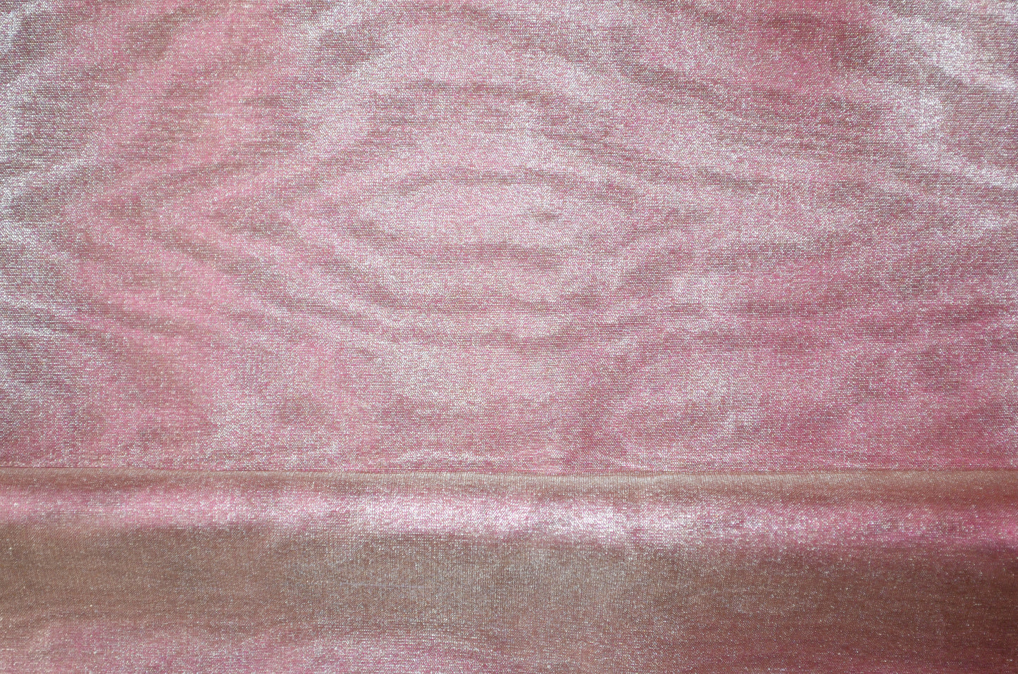 Magenta Plain Banarasi Tissue Silk Saree