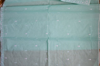 Forever Classics - Chikankari on Kota fabric