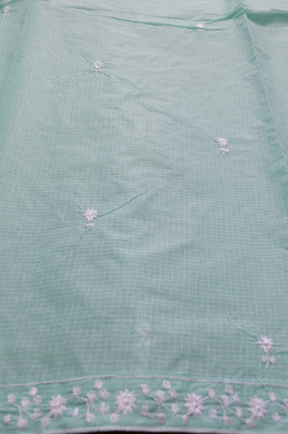 Forever Classics - Chikankari on Kota fabric
