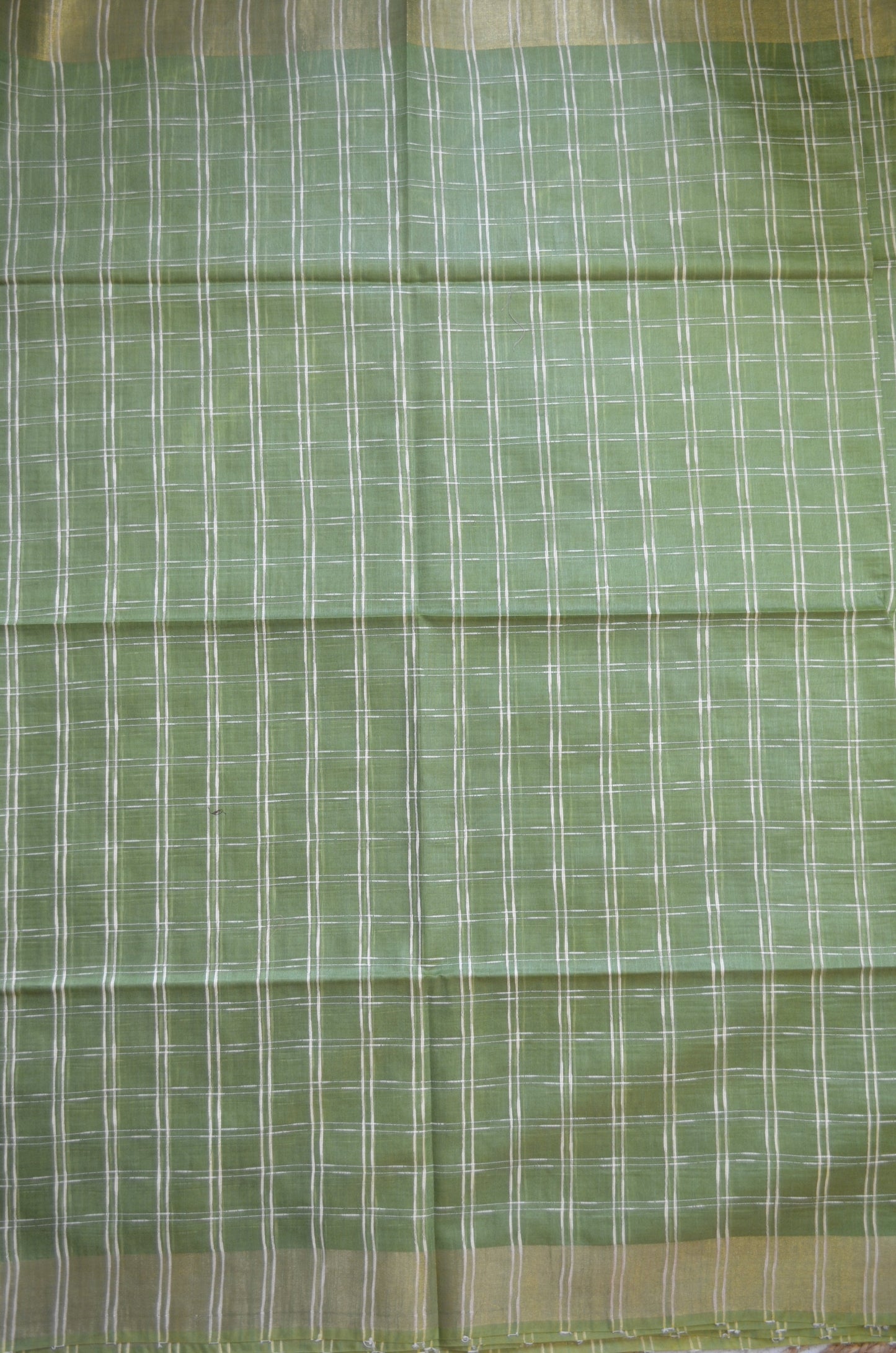 Pista Green Contemporary Vegan Silk Saree