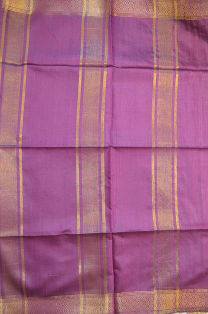 Rouge Contemporary Zari Vegan Silk Saree