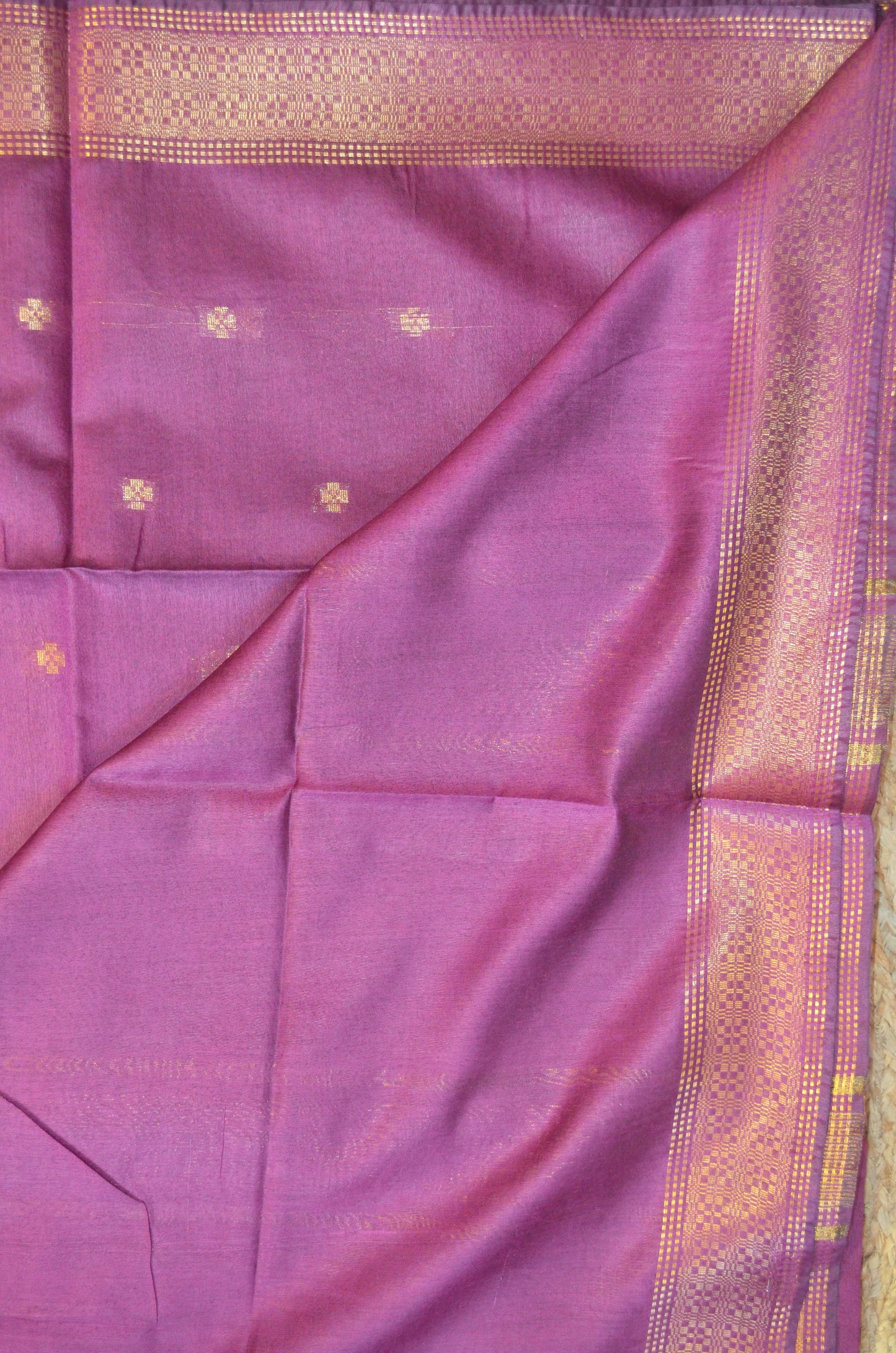 Rouge Contemporary Zari Vegan Silk Saree