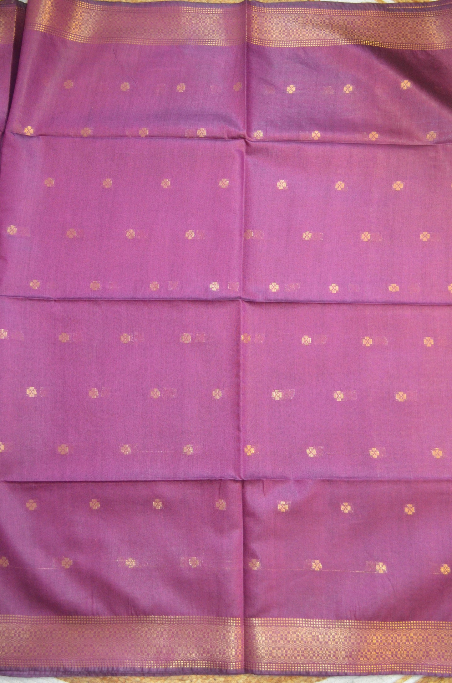 Rouge Contemporary Zari Vegan Silk Saree