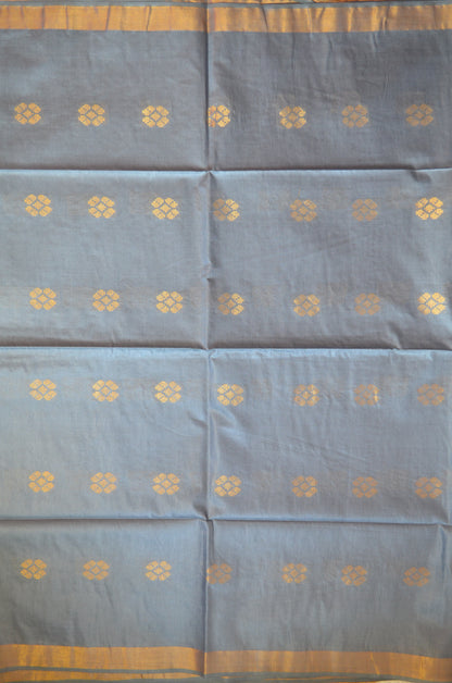 Bollywood Beauties - Steel Grey, Soft Vegan Silk Saree