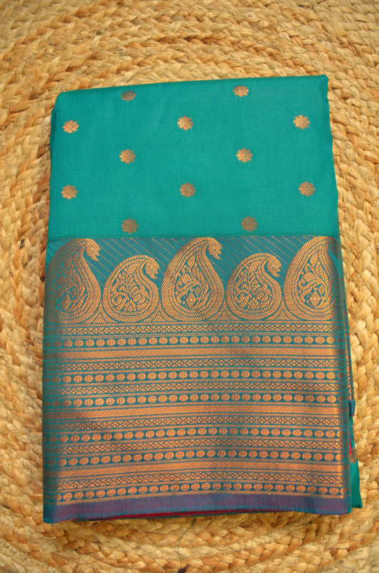 Green Kanjivaram Silk Saree