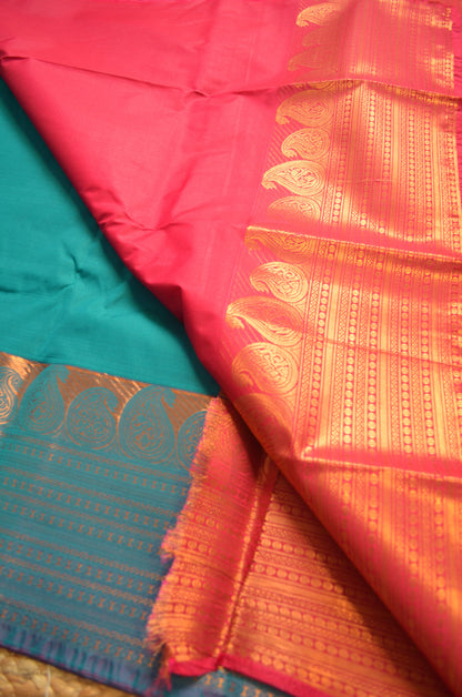 Green Kanjivaram Silk Saree