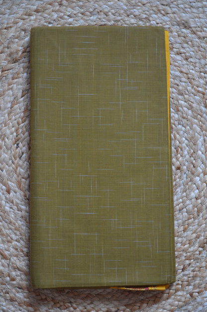 Olive Madurai Cotton Handloom Saree