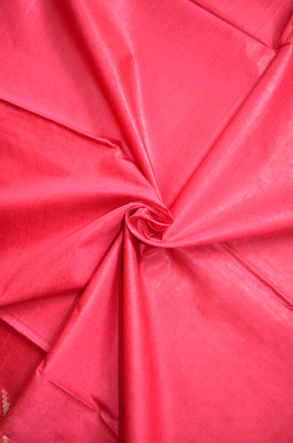 Rouge Contemporary Thread Work Vegan Silk Handloom Saree